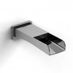 Riobel Zendo ZOOP80 Open wall-mount tub spout