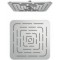 Empyrean SQ100 10" Stainless Steel Square Shower Head