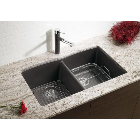 BLANCO DIAMOND U 2 SILGRANIT, ANTHRACITE