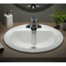 American Standard Colony C-Top China Sink 4 In Ctrs - 0346403