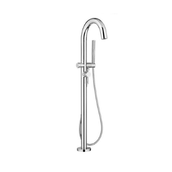 American Standard Contemp Round Flr Mnt Tub Filler W Ps - 2064951