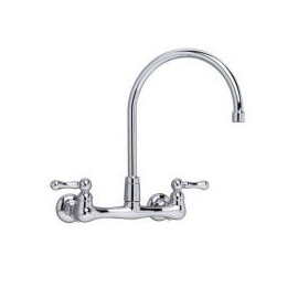 American Standard WM Sink Metal Lev Hdl Gooseneck Spt - 7293152