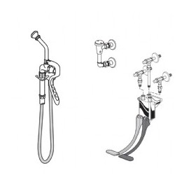 American Standard Wall Mount Double Pedal Valve WLng Ped. - 7679112