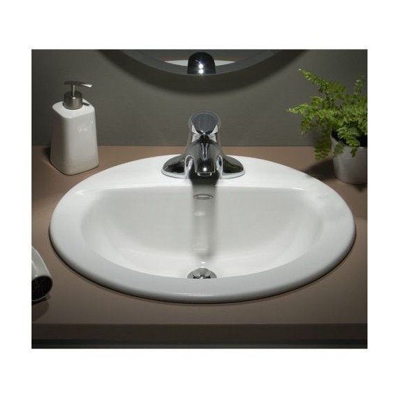 American Standard Colony C-Top China Sink 8 In Ctrs - 0346803