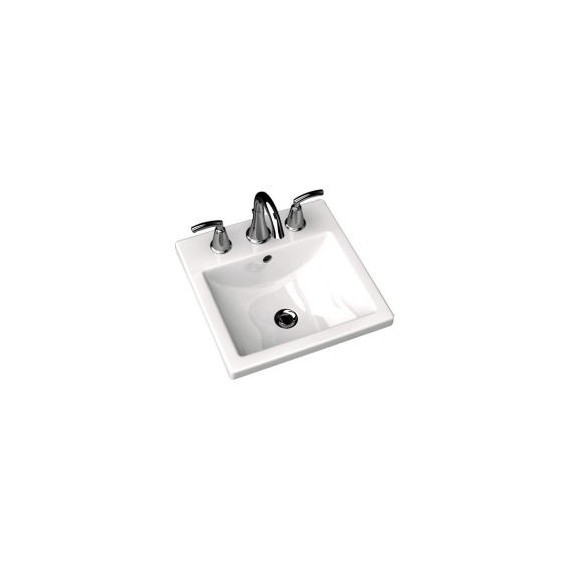 American Standard Studio Carre Ctp Sink 8 Ctr - 0642008