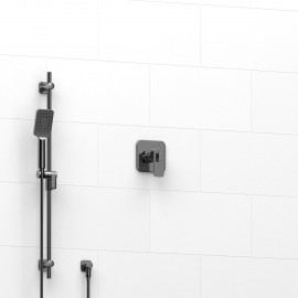 Riobel Equinox KIT123EQ 0.5 2-way Type TP thermostaticpressure balance coaxial system with hand shower rail