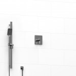 Riobel KIT123PFTQ 0.5 2-way Type TP thermostaticpressure balance coaxial system with hand shower rail