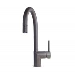 Kindred KFPD1800 Gooseneck pull down spray faucet dual stream