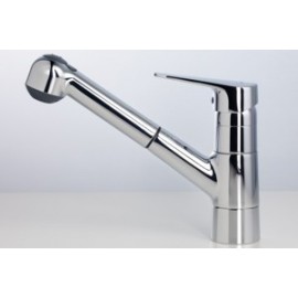 Kindred KFPOS100 Pull out spray faucet all chrome finish