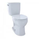 TOTO CST243EF ENTRADA - 1.28GPF -ROUND FRONT