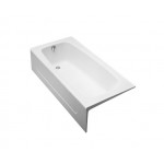 TOTO FBY1715LP L-HAND CAST IRON BATHTUB