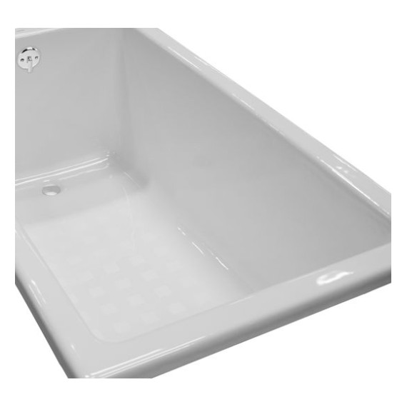 TOTO FBY1550P DROP-IN CAST IRON TUB COTTON