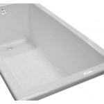 TOTO FBY1550P DROP-IN CAST IRON TUB COTTON