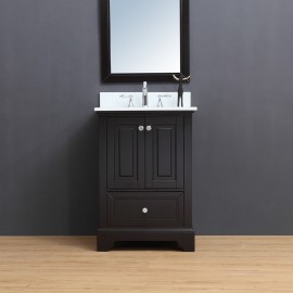 Virta 24 Inch Dalia Floor Mount Single Sink Vanity