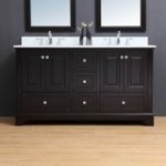 Virta 60 Inch Dalia Floor Mount Double Sink Vanity