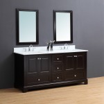 Virta 72 Inch Dalia Floor Mount Double Sink Vanity