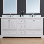 Virta 72 Inch Dalia Floor Mount Double Sink Vanity