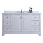 Virta 60 Inch Dalia Floor Mount Single Sink Vanity