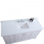 Virta 60 Inch Dalia Floor Mount Single Sink Vanity