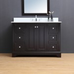 Virta 48 Inch Dalia Floor Mount Single Sink Vanity