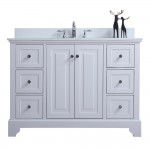 Virta 48 Inch Dalia Floor Mount Single Sink Vanity