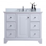 Virta 42 Inch Dalia Floor Mount Single Sink Vanity