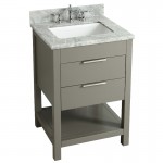 Virta 24 Inch Breeze Floor Mount Single Sink Vanity