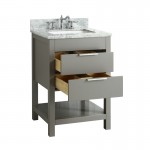 Virta 24 Inch Breeze Floor Mount Single Sink Vanity