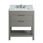 Virta 30 Inch Breeze Floor Mount Single Sink Vanity