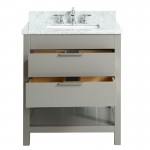 Virta 30 Inch Breeze Floor Mount Single Sink Vanity