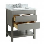 Virta 30 Inch Breeze Floor Mount Single Sink Vanity