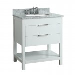 Virta 30 Inch Breeze Floor Mount Single Sink Vanity