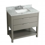 Virta 36 Inch Breeze Floor Mount Single Sink Vanity