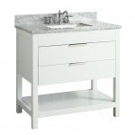 Virta 36 Inch Breeze Floor Mount Single Sink Vanity