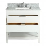 Virta 36 Inch Breeze Floor Mount Single Sink Vanity