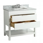 Virta 36 Inch Breeze Floor Mount Single Sink Vanity