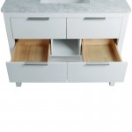 Virta 42 Inch Breeze Floor Mount Single Sink Vanity