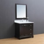 Virta 36 Inch Dalia Floor Mount Single Sink Vanity - With Right Hand Drawers