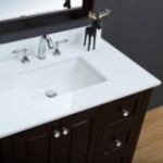 Virta 36 Inch Dalia Floor Mount Single Sink Vanity - With Right Hand Drawers