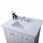 Virta 36 Inch Dalia Floor Mount Single Sink Vanity - With Right Hand Drawers