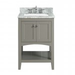 Virta 24 Inch Sirena Floor Mount Single Sink Vanity