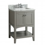 Virta 24 Inch Sirena Floor Mount Single Sink Vanity