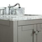 Virta 24 Inch Sirena Floor Mount Single Sink Vanity