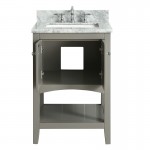 Virta 24 Inch Sirena Floor Mount Single Sink Vanity