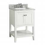 Virta 24 Inch Sirena Floor Mount Single Sink Vanity