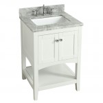 Virta 24 Inch Sirena Floor Mount Single Sink Vanity