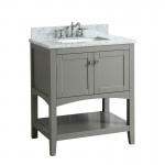 Virta 30 Inch Sirena Floor Mount Single Sink Vanity