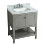 Virta 30 Inch Sirena Floor Mount Single Sink Vanity