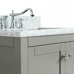 Virta 30 Inch Sirena Floor Mount Single Sink Vanity