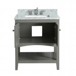 Virta 30 Inch Sirena Floor Mount Single Sink Vanity